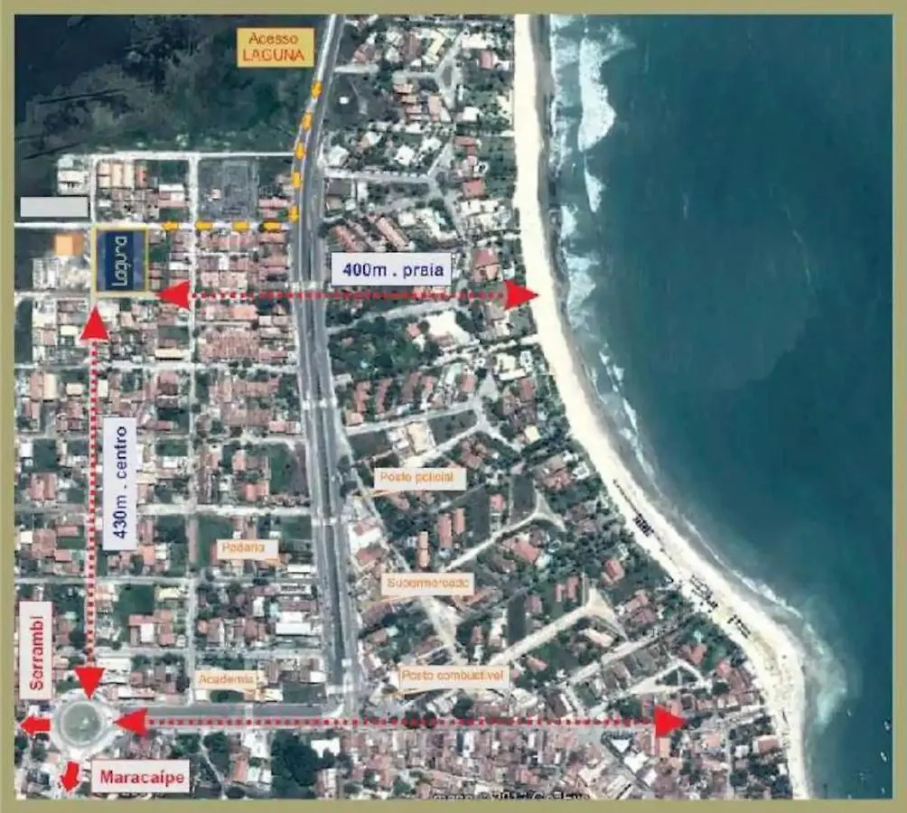 Apartment Laguna Beach Flat 101 Porto De Galinhas - Flat Terreo Com Saida Para Piscina